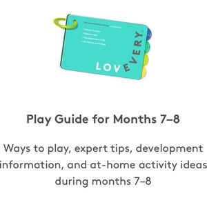 The Inspector Play Guide for Months 7-8